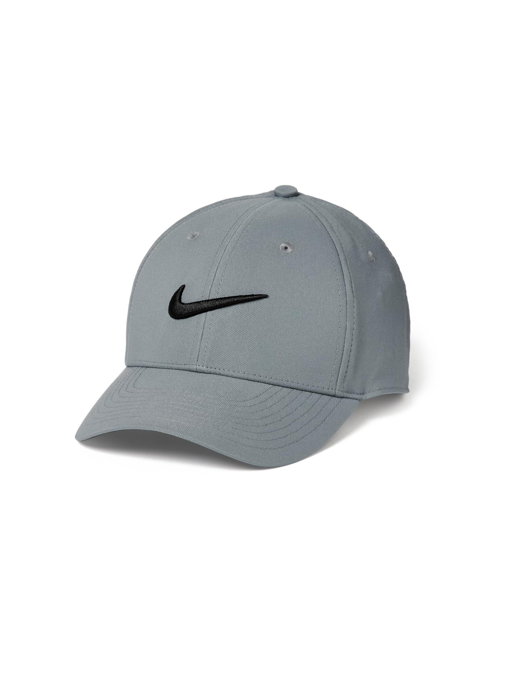 Unisex Adult Dri-Fit Club Structured Swoosh Cap | Smoke Gray, Black | Size L-XL